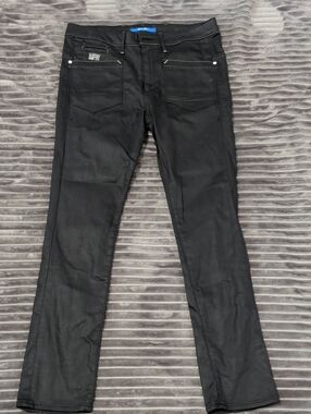 G-Star Women's Black Low Loose Tapered Jeans